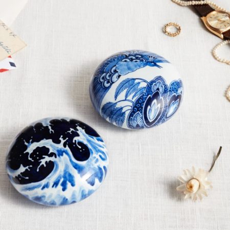 Delfts blauwe pebbles